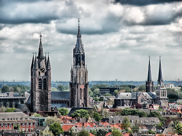 Afbeelding van de stad Delft